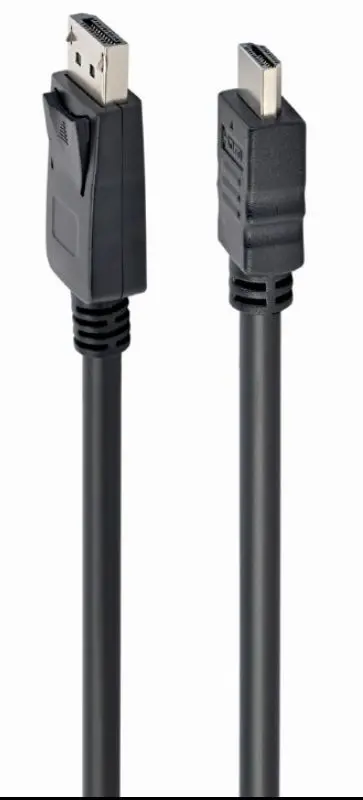 Cablu DiplayPort to HDMI Gembird CC-DP-HDMI-6 1.8m (Black)