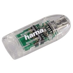 Card reader 8in1 Hama 91092 (Transparent)