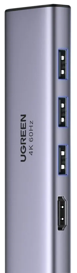 USB концентратор Ugreen 60383 (Silver)