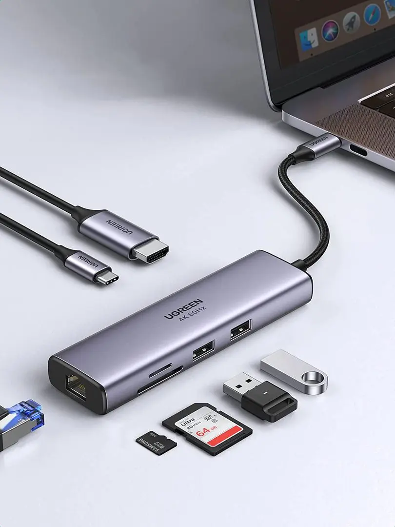 USB hub Ugreen 60515 (Silver) - 3