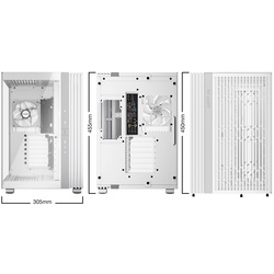 Carcasa Be quiet! Ligh Base 600 LX (White) Thumb