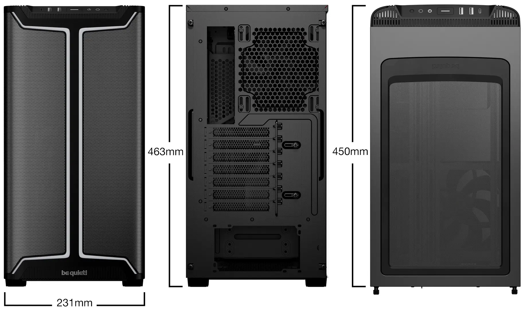 Carcasa Be quiet! Pure Base 501 DX (Black)