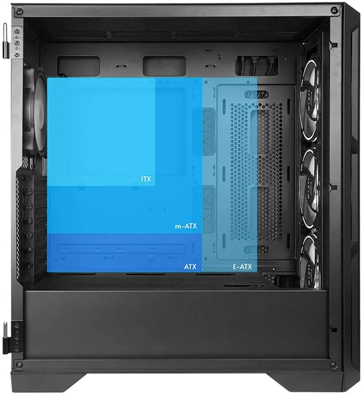 Корпус Chieftec Apex Air GA-01B-M-OP (Black)