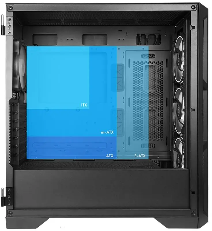 Case Chieftec Apex GA-01B-TG-OP (Black)