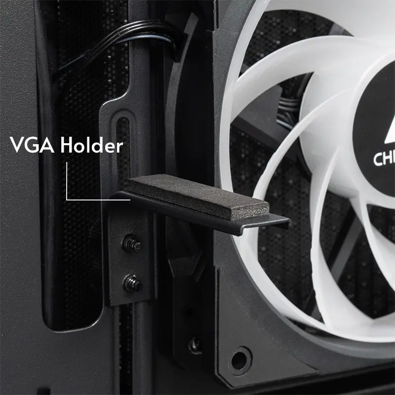 Carcasa Chieftec Chieftronic VISTA (Black)