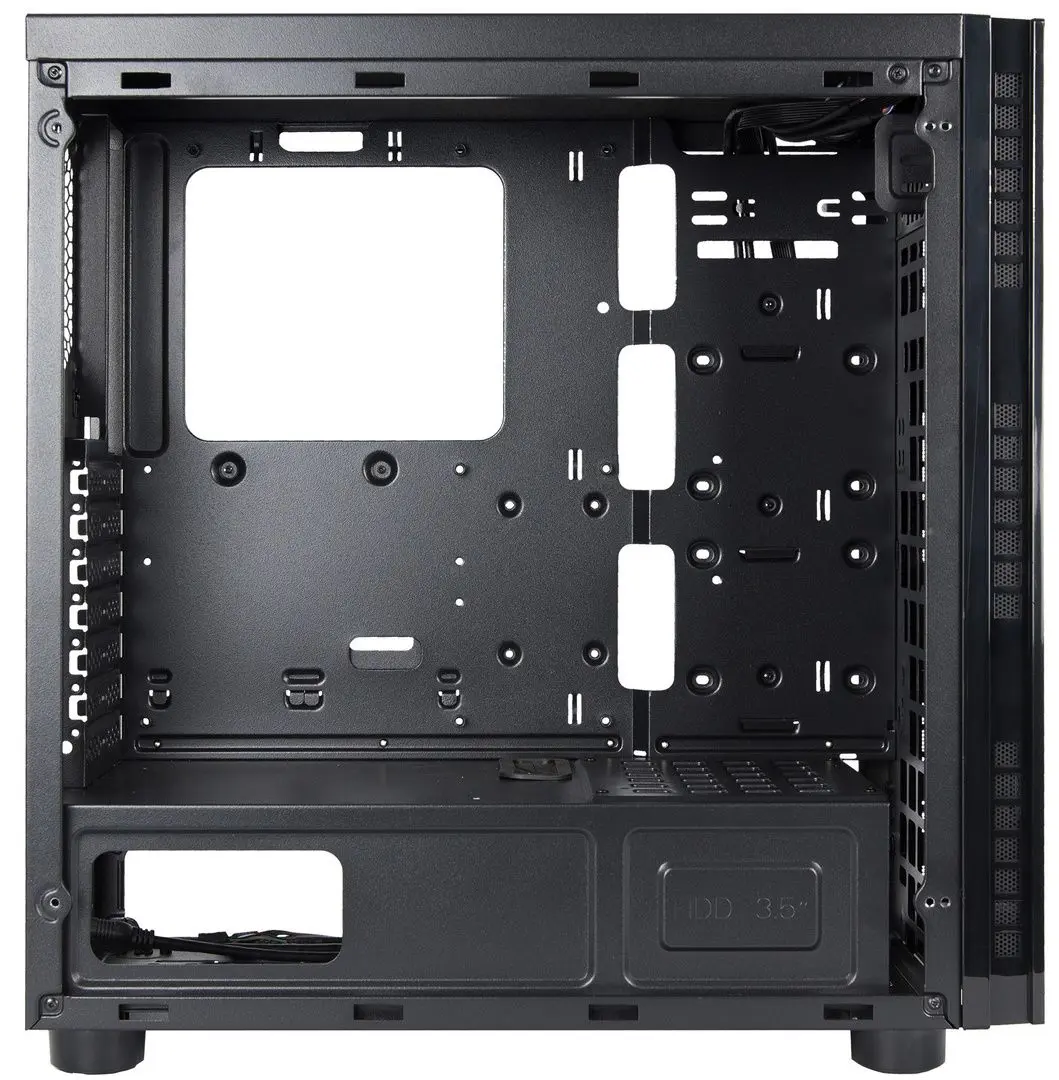 Корпус Chieftec Hawk AL-02B-TG-OP (Black)