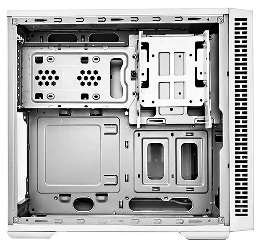 Case Chieftec UK-02W-OP (White)