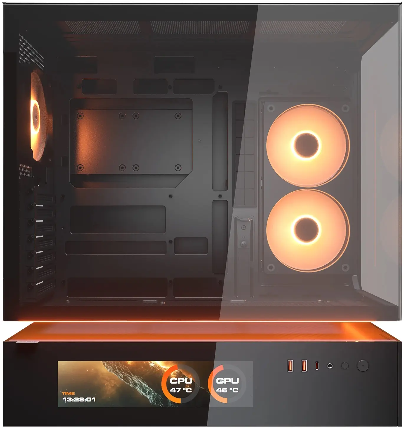 Корпус Cougar CFV235 Vision (Black) - 4