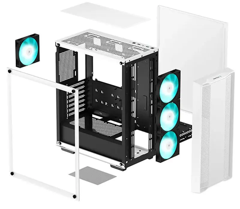 Case Deepcool CC560 v2 (White) - 5