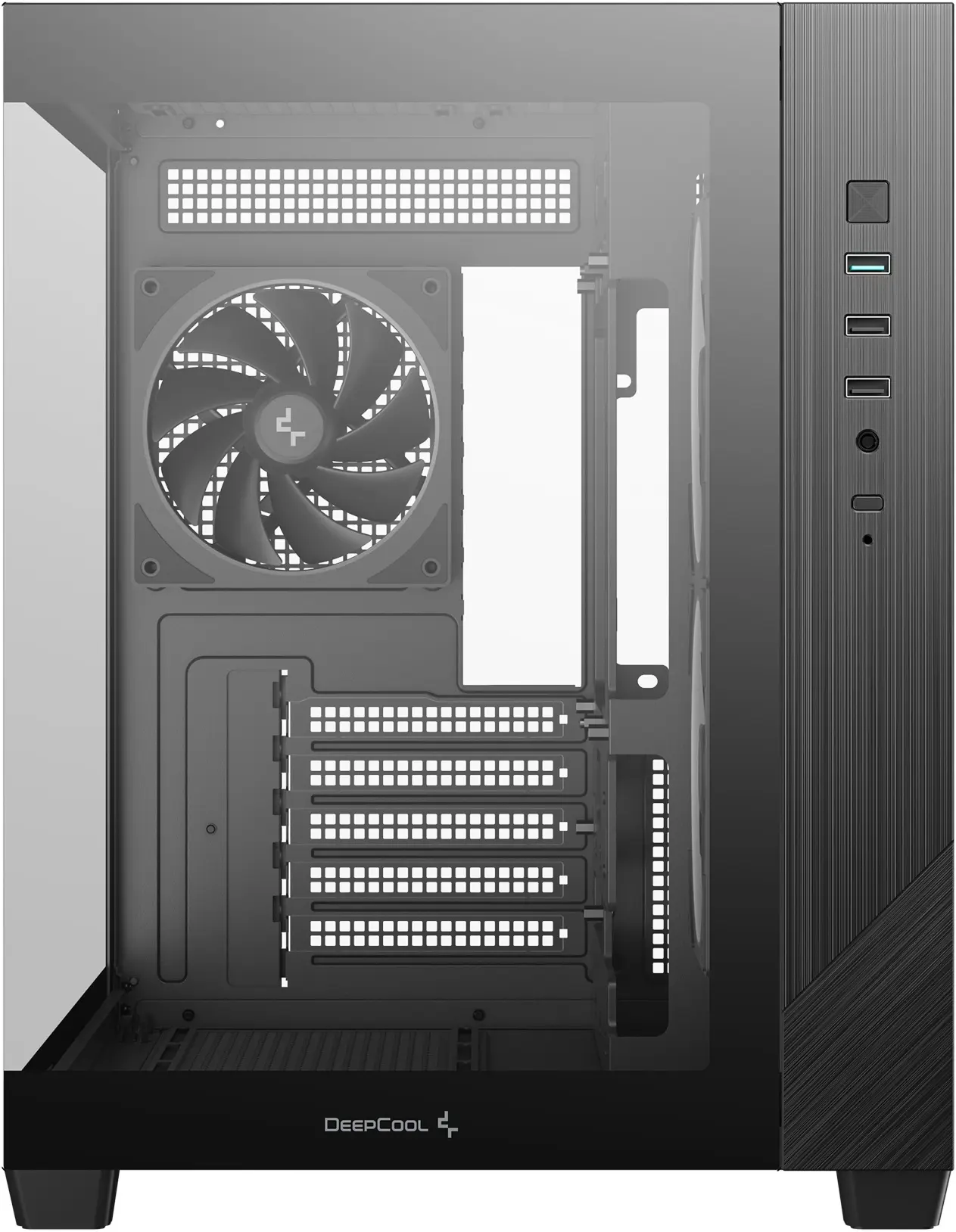 Carcasa Deepcool CG330 3F (Black) - 2