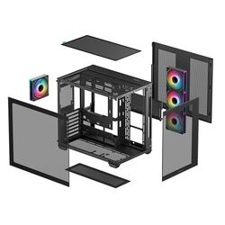 Carcasa Deepcool CG530 4F (Black) Thumb