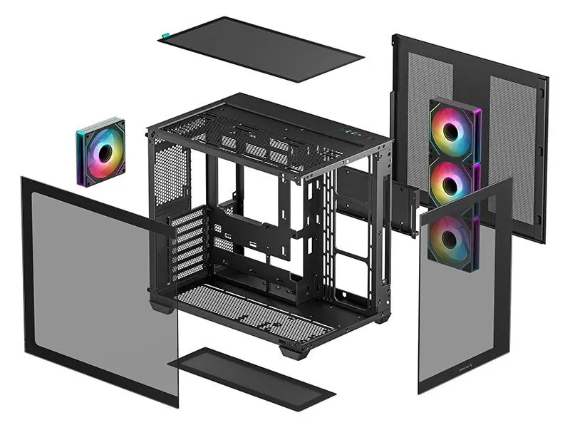 Carcasa Deepcool CG530 4F (Black) - 8