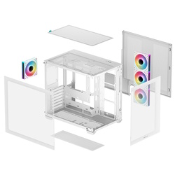 Carcasa Deepcool CG530 4F WH (White) Thumb
