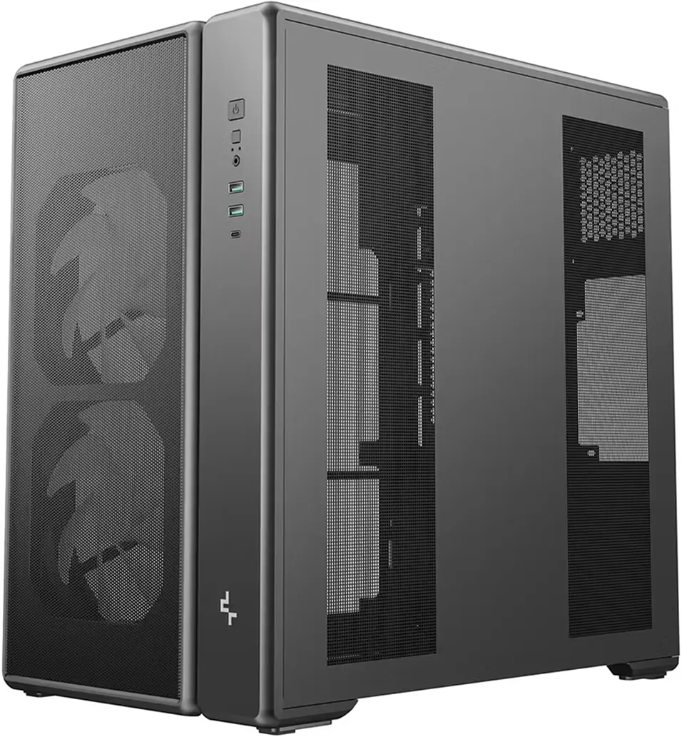 Carcasa Deepcool CG590 Mesh 2F (Black) - 4