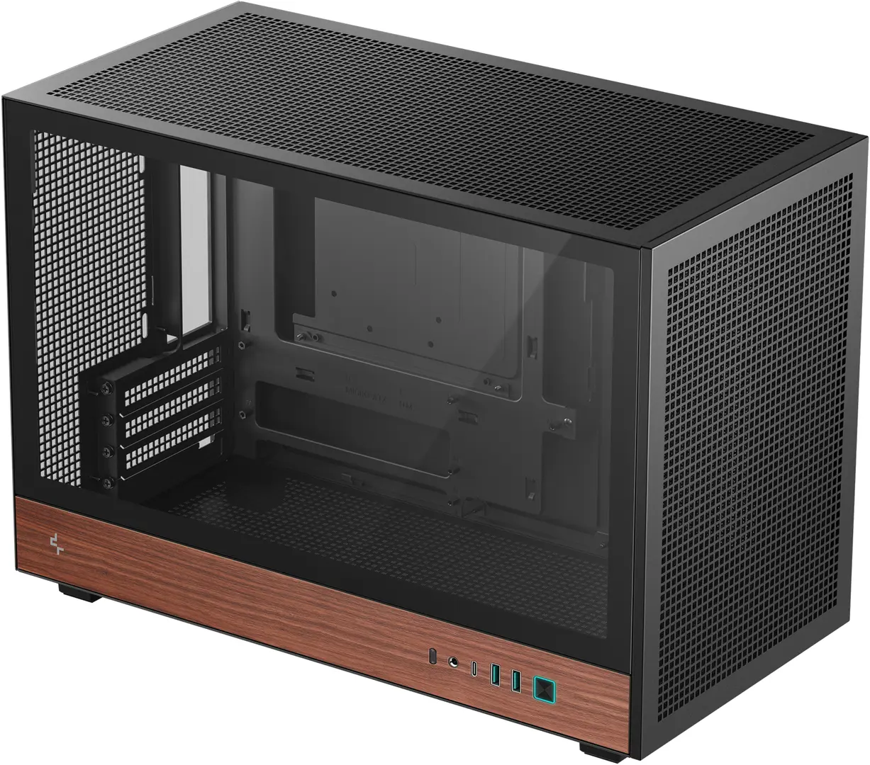 Carcasa Deepcool CH260 (Wood/Black)