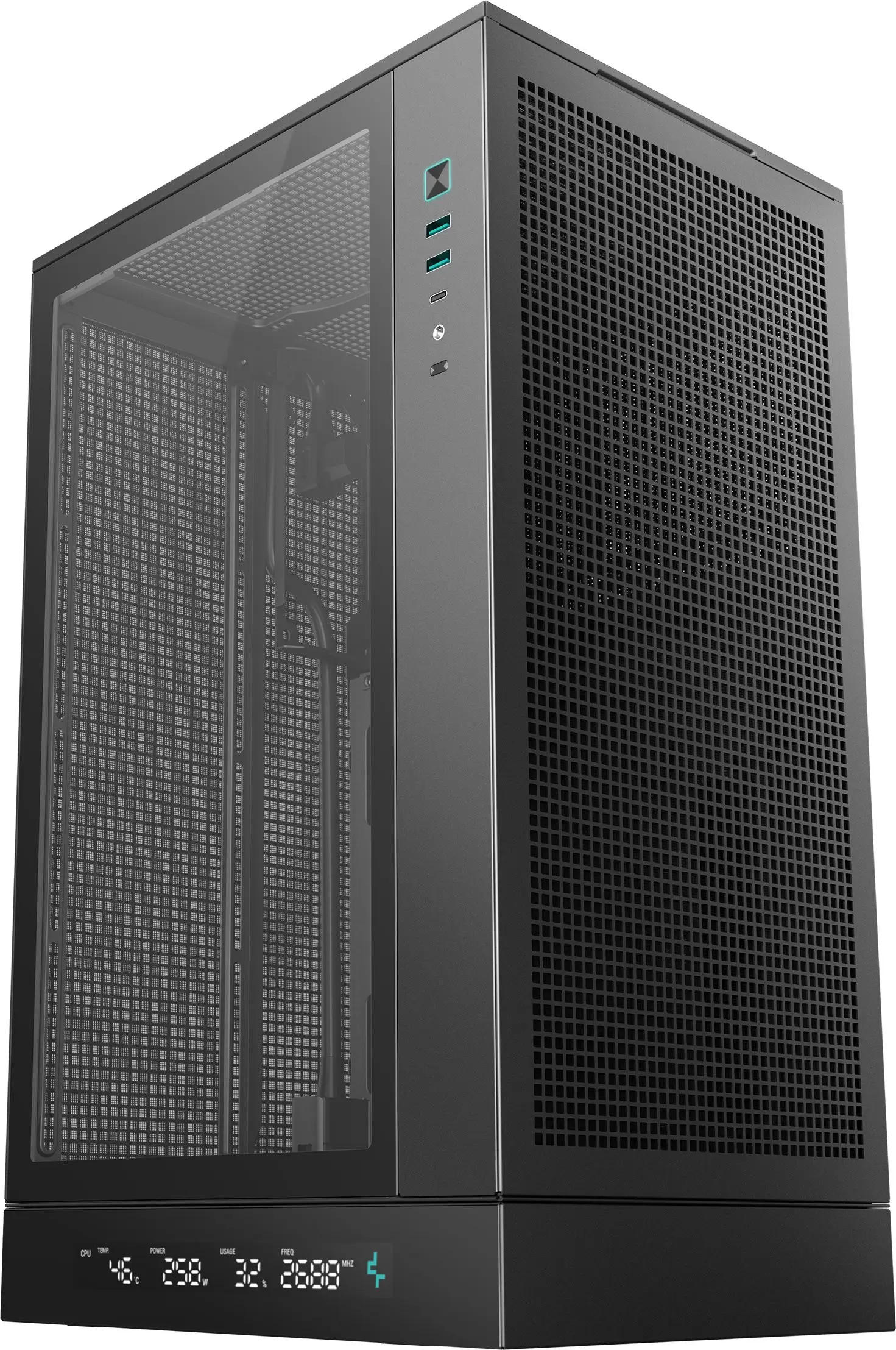 Корпус Deepcool CH270 Digital (Black) - 2