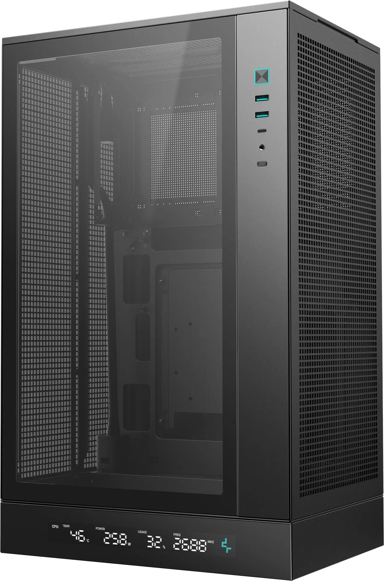 Корпус Deepcool CH270 Digital (Black) - 3