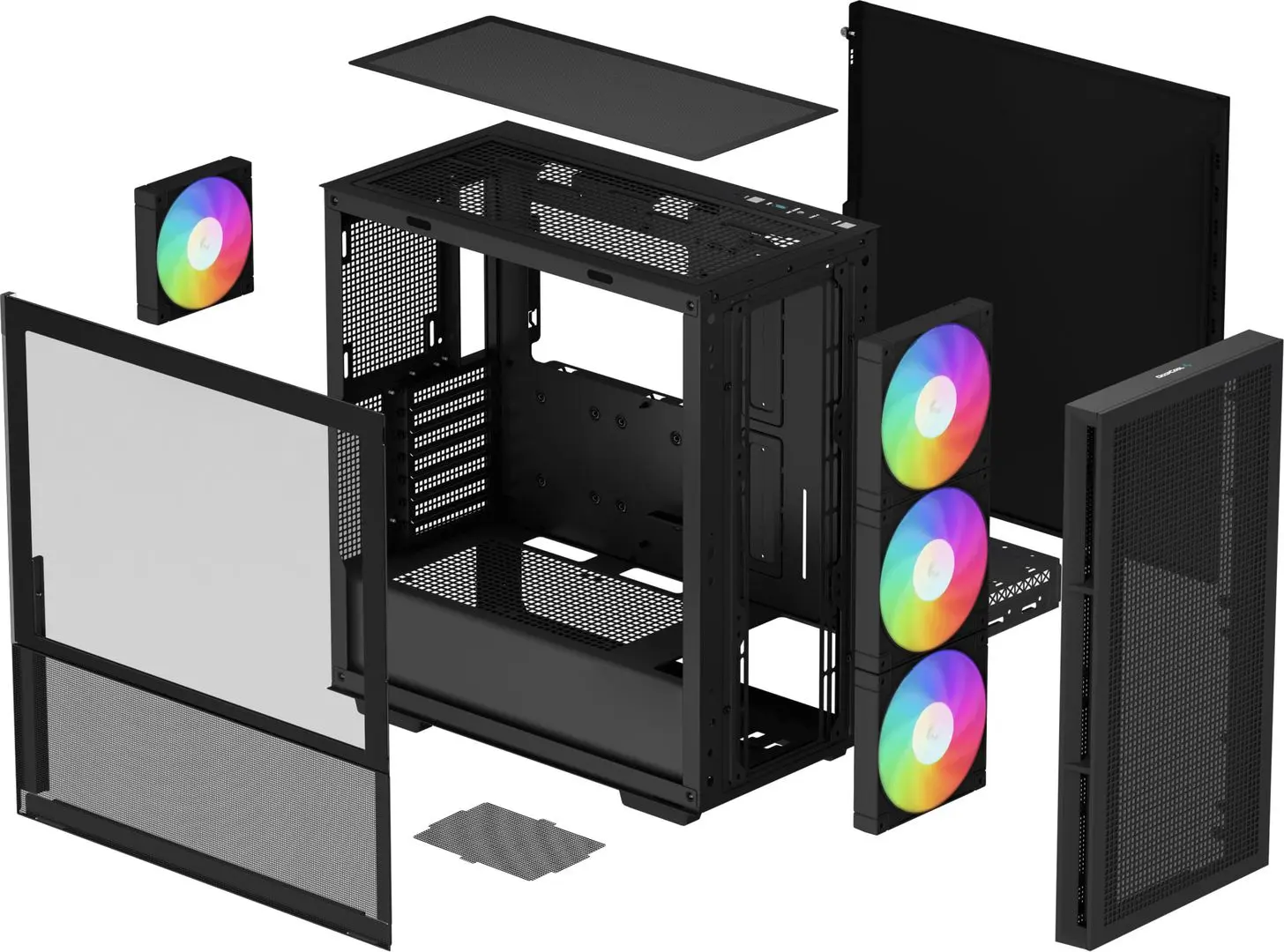 Корпус Deepcool CH560 (Black) - 10