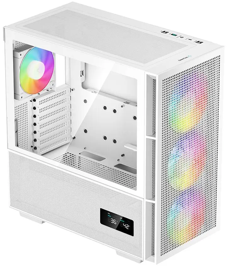 Корпус Deepcool CH560 WH Digital (White) - 3