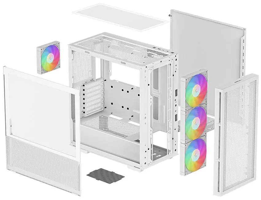Корпус Deepcool CH560 WH (White) - 12