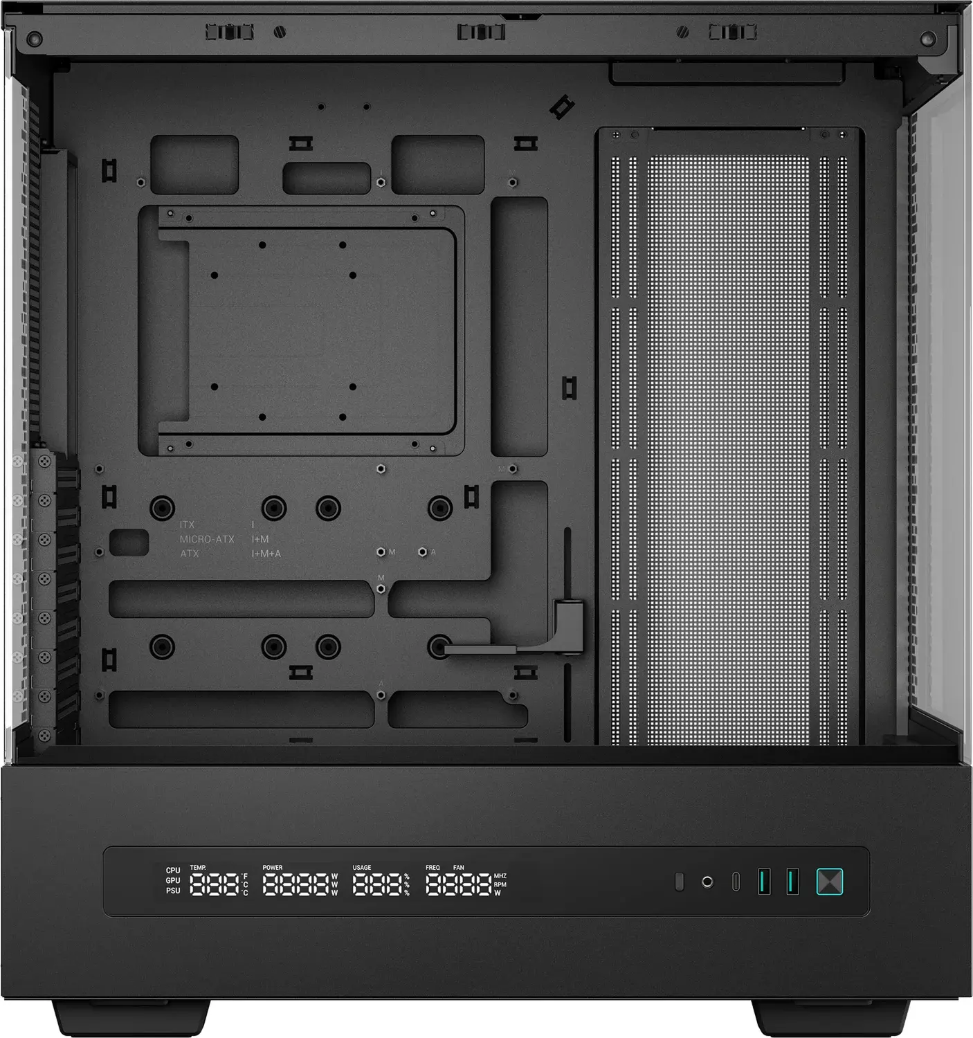 Carcasa Deepcool CH690 Digital (Black) - 5