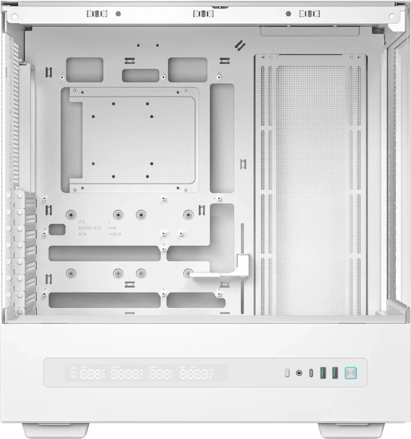 Корпус Deepcool CH690 Digital (White) - 5