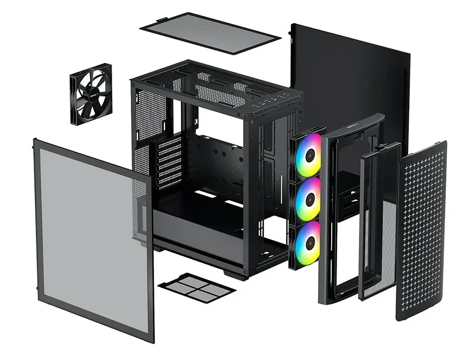 Корпус Deepcool CK560 (Black) - 10