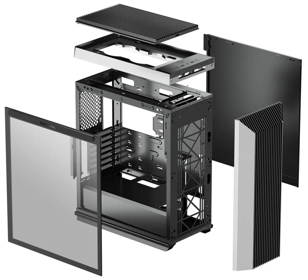 Case Deepcool CL500 4F (Black)