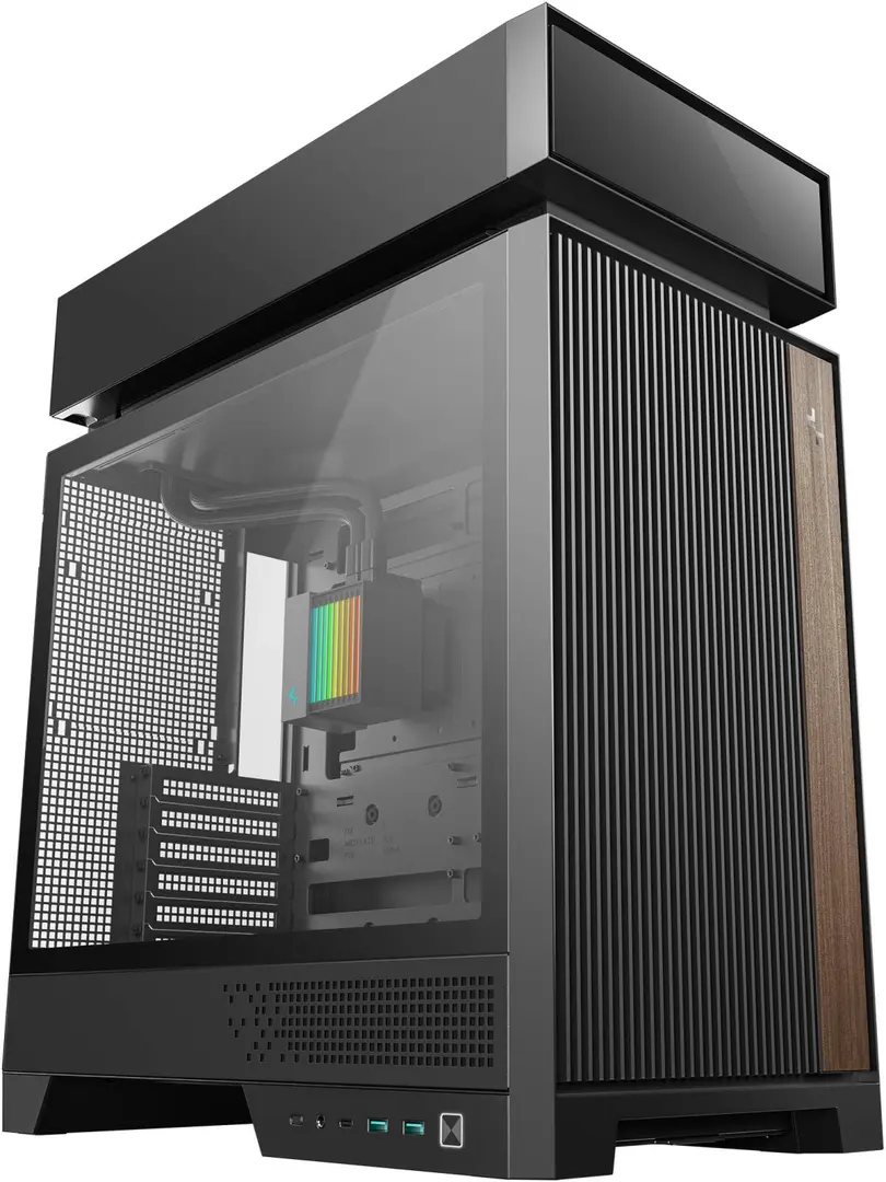 Carcasa Deepcool CL6600 (Black/Natural)