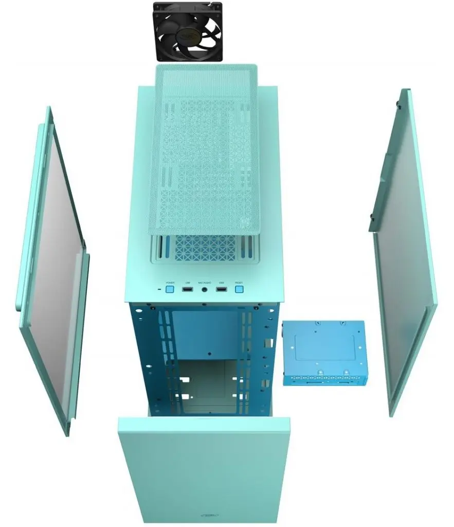 Case Deepcool MACUBE 110 Green (XDC-MACUBE 110 GREEN)