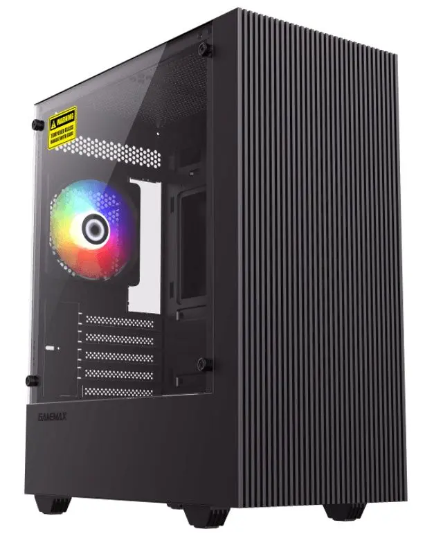 Case Gamemax Edge Mini Tower Compact 6650 (Black)