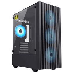 Case Gamemax Edge Mini Tower Compact 6650 (Black)