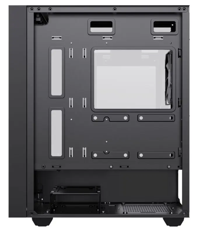 Case Gamemax Edge Mini Tower Compact 6650 (Black)