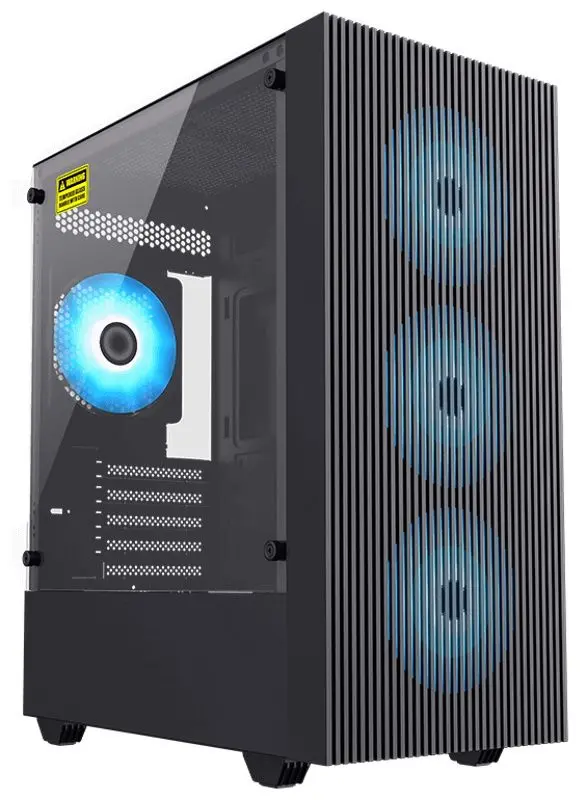 Case Gamemax Edge Mini Tower Compact 6650 (Black)