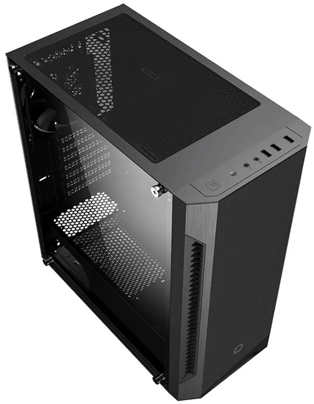 Корпус GameMax Fortress TG (Black)