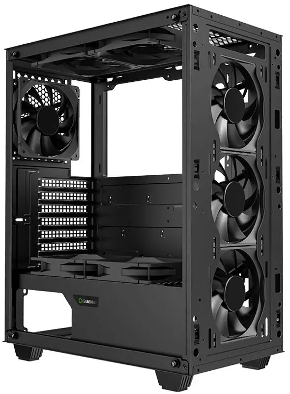 Корпус GameMax Fortress TG (Black)