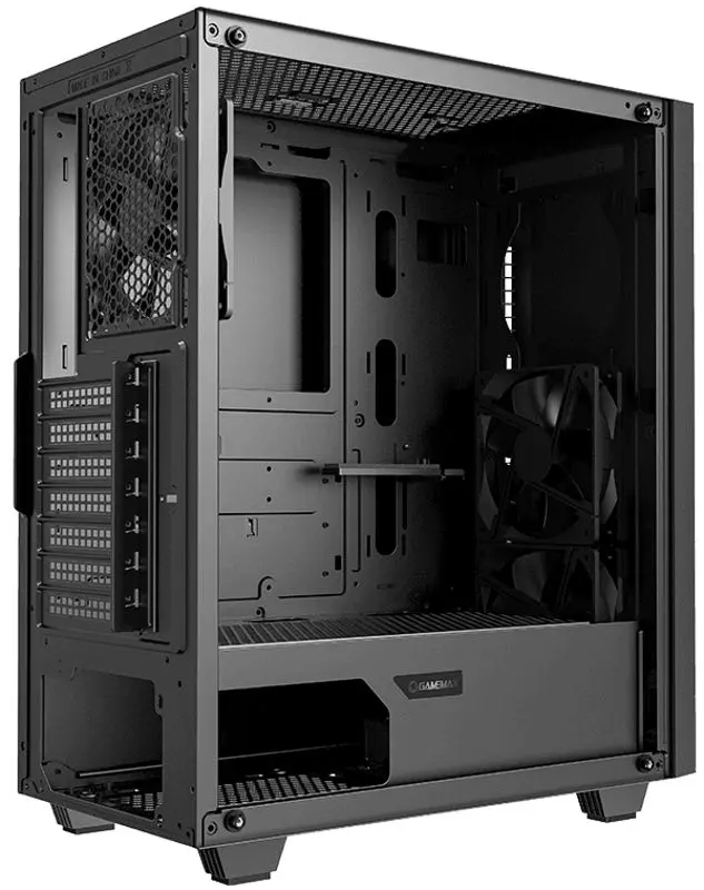 Корпус GameMax Fortress TG (Black)