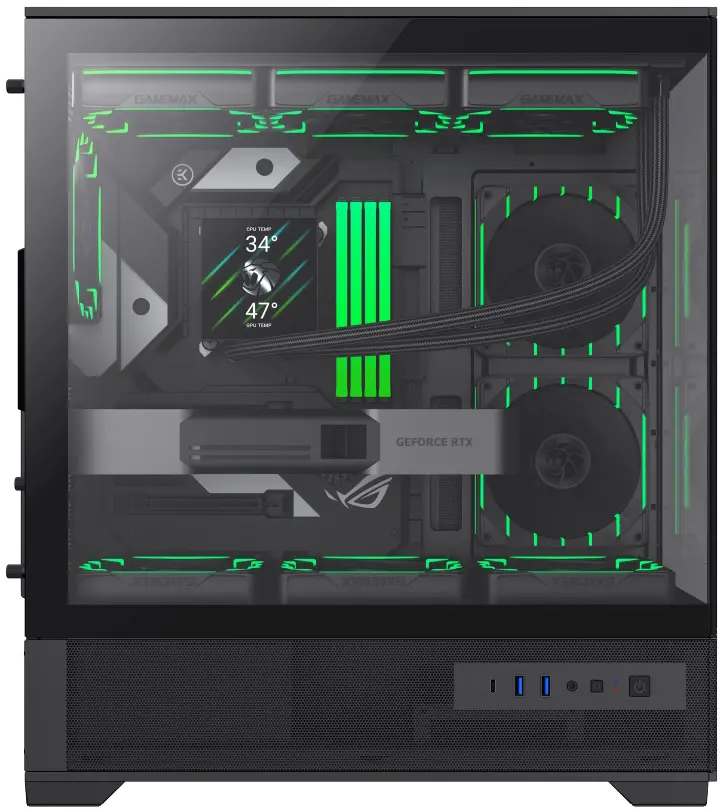 Корпус GameMax Vista 2 AB (Black) - 3