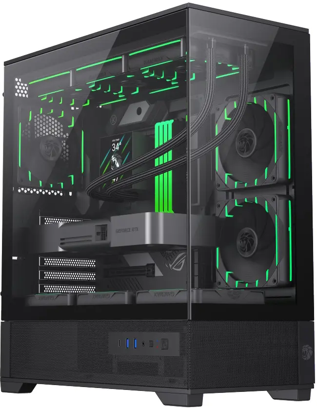 Корпус GameMax Vista 2 AB (Black)