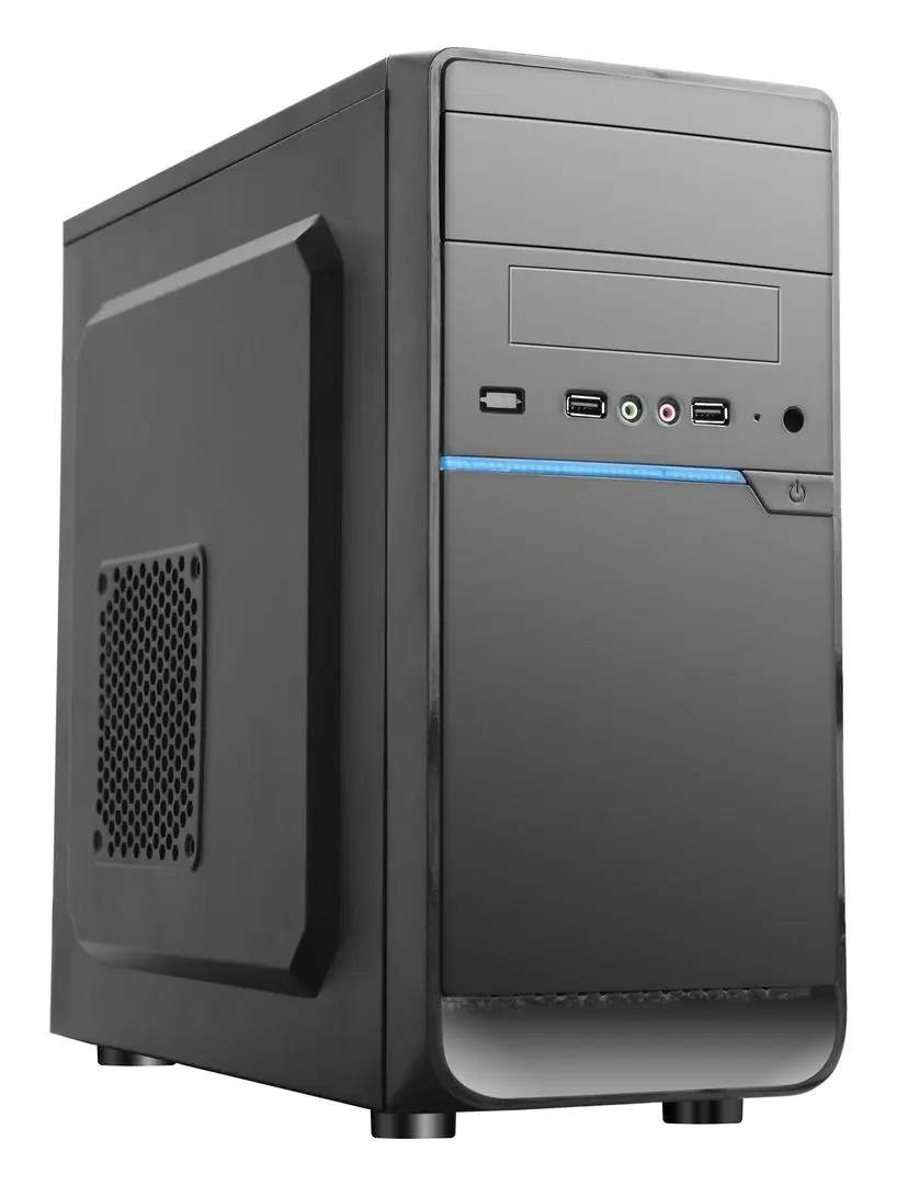 Case Hpc D-08 500W (Black/Blue)