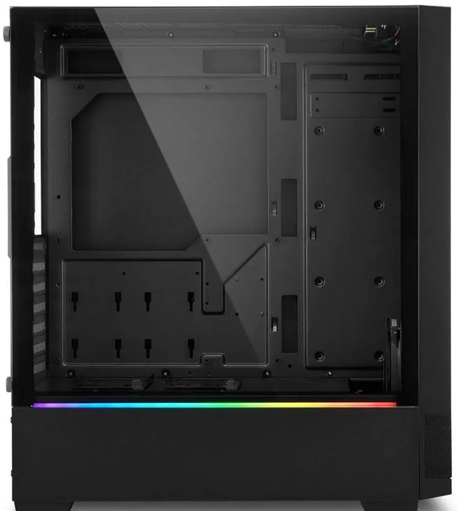Корпус Sharkoon RGB FLOW (Black) - 4