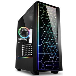 Корпус Sharkoon RGB LIT 100 (Black)