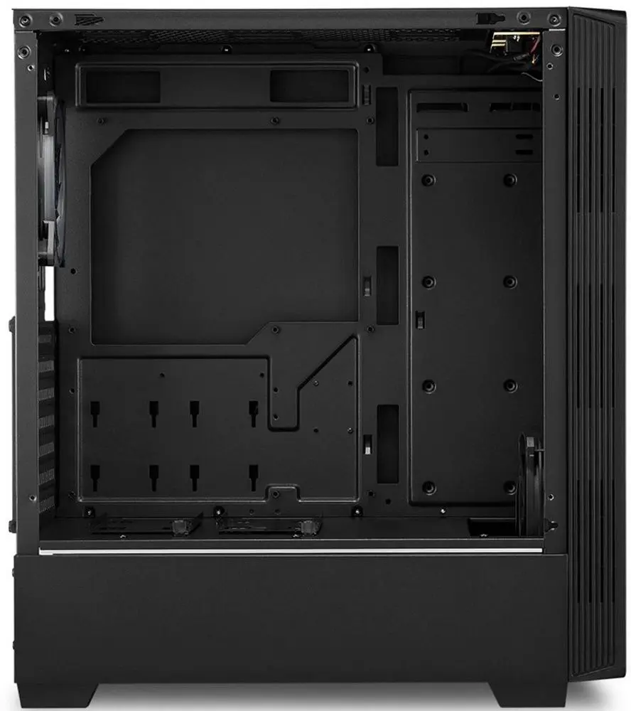 Case Sharkoon RGB LIT 100 (Black) - 4