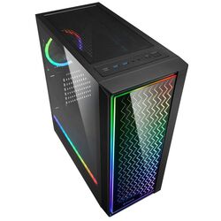 Case Sharkoon RGB LIT 200 (Black) Thumb