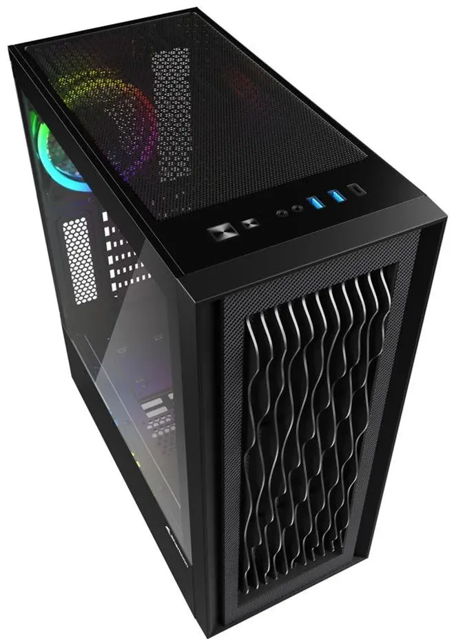 Корпус Sharkoon RGB WAVE (Black) - 2