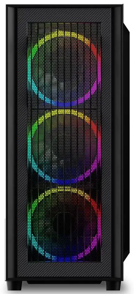 Корпус Sharkoon RGB WAVE (Black) - 3