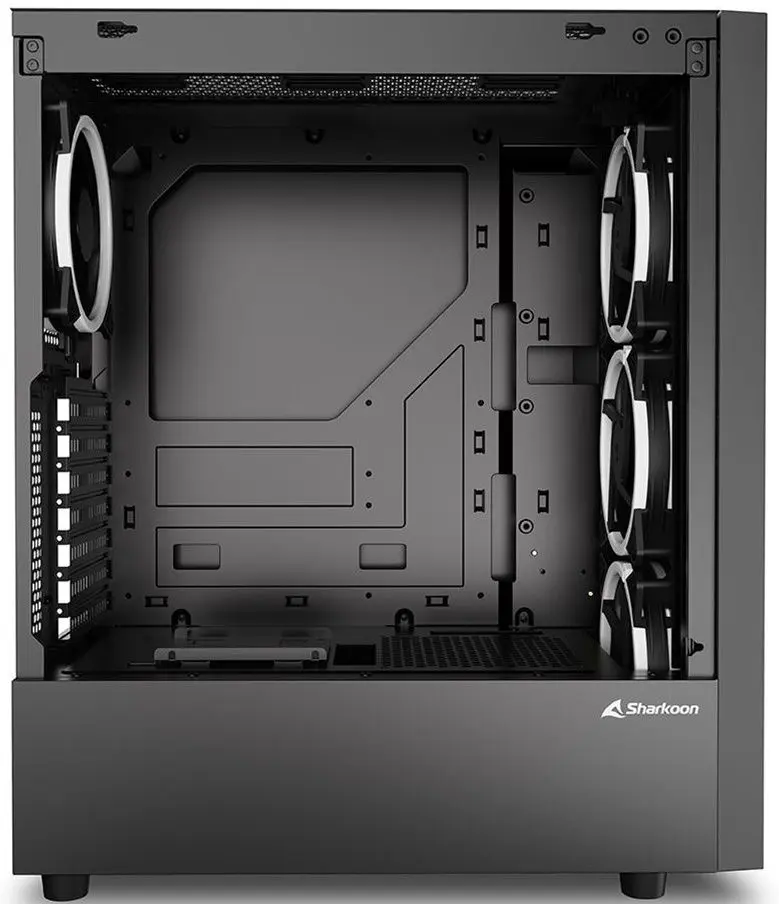 Корпус Sharkoon RGB WAVE (Black) - 8