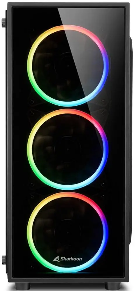 Корпус Sharkoon TG4 RGB (Black) - 3