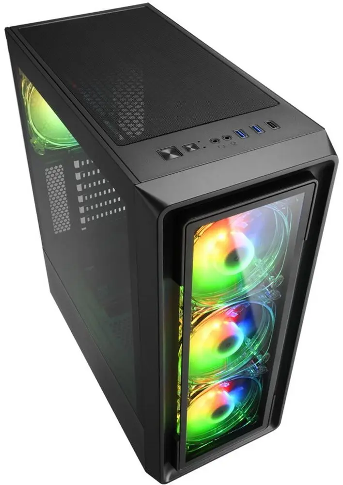Корпус Sharkoon TK4 RGB (Black) - 2