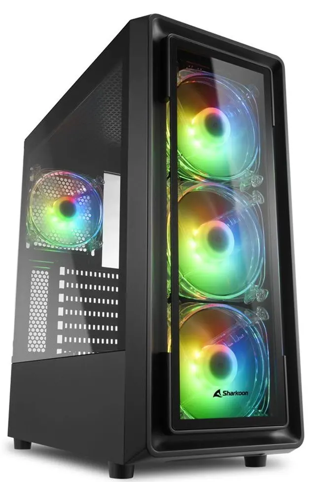 Корпус Sharkoon TK4 RGB (Black)